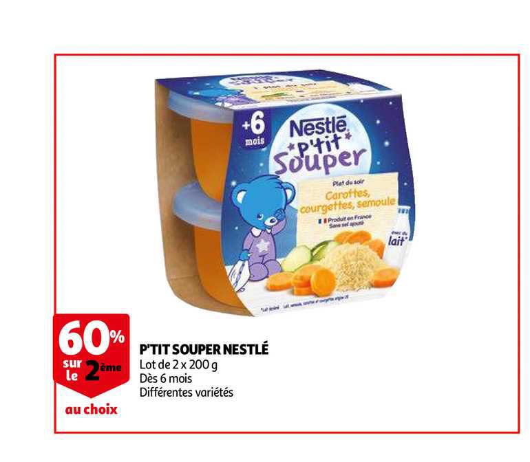 p'tit souper nestlé