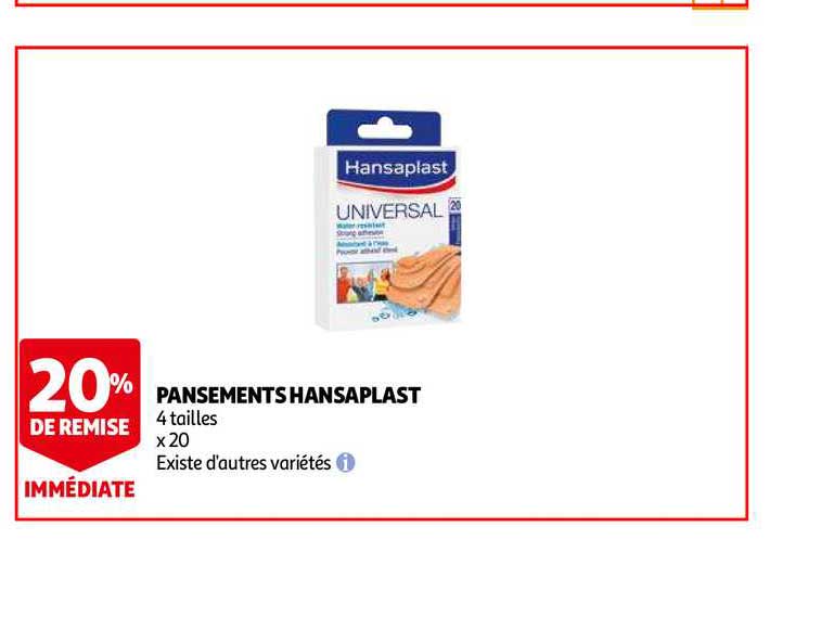 Pansements Hansaplast
