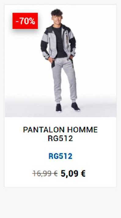 Pantalon Homme Rg512