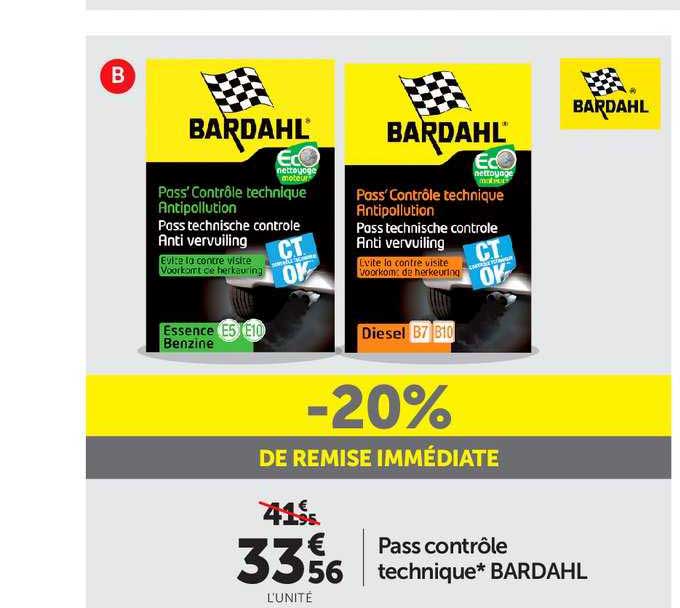 pass contrôle technique bardahl