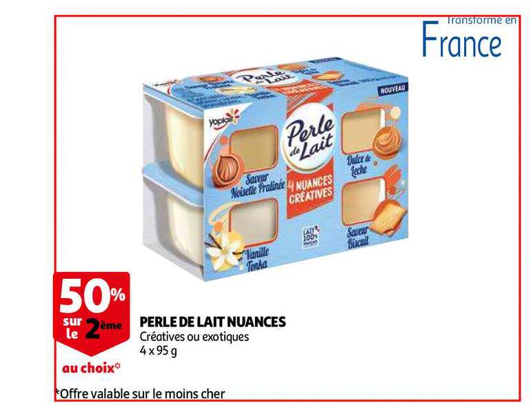 perle de lait nuances yoplait