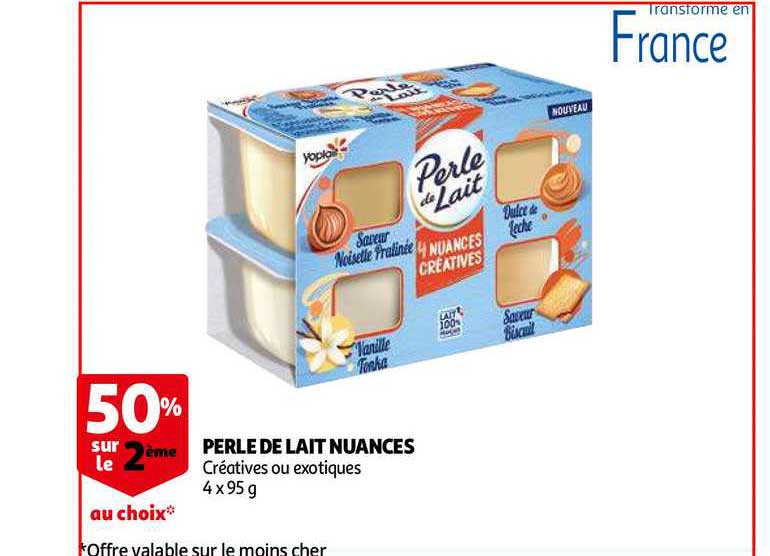 perle de lait nuances yoplait