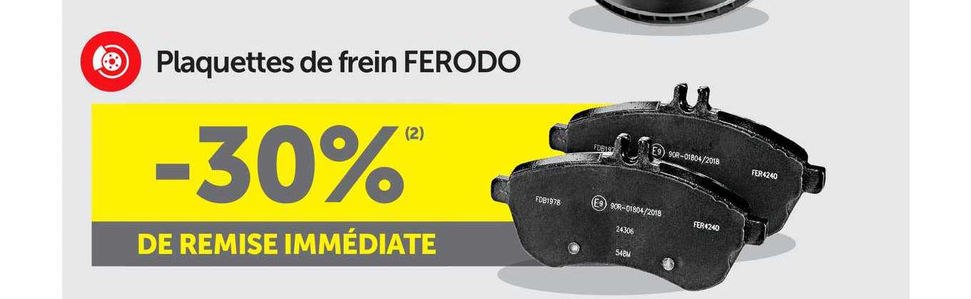 Plaquettes De Frein Ferodo