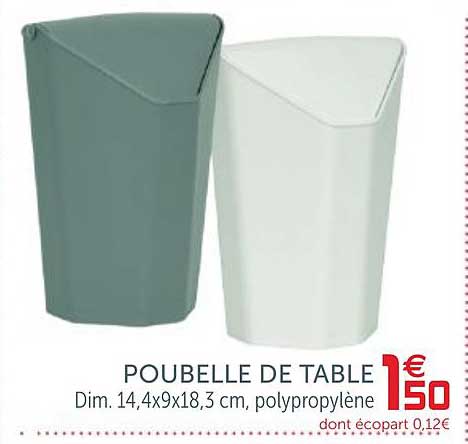 Poubelle De Table