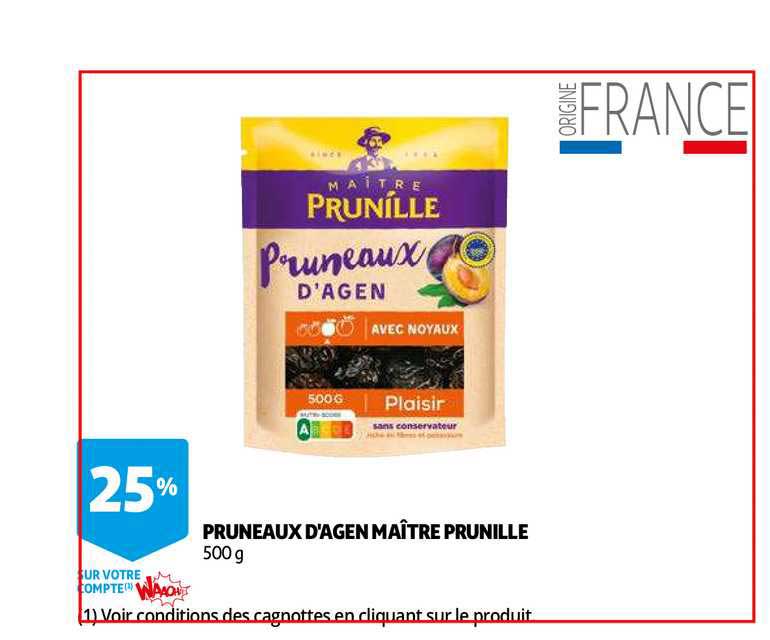 pruneaux d'agen maître prunille