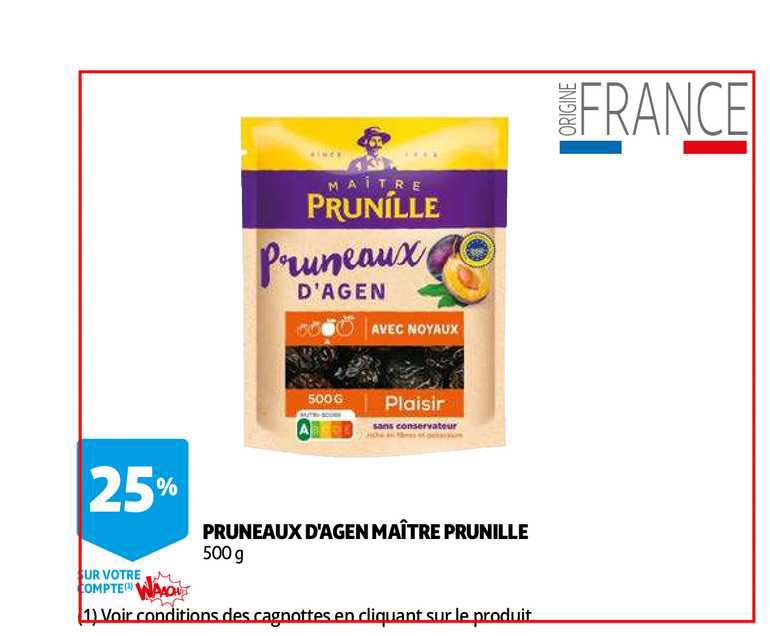 pruneaux d'agen maître prunille