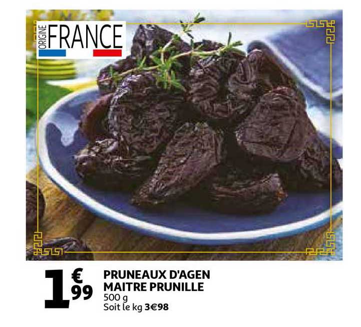 pruneaux d'agen maître prunille