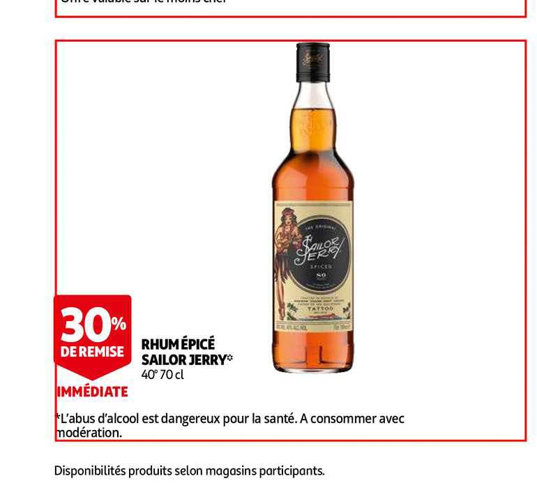 Rhum épicé Sailor Jerry