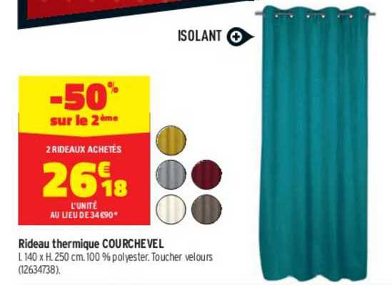 Rideau Thermique Courchevel