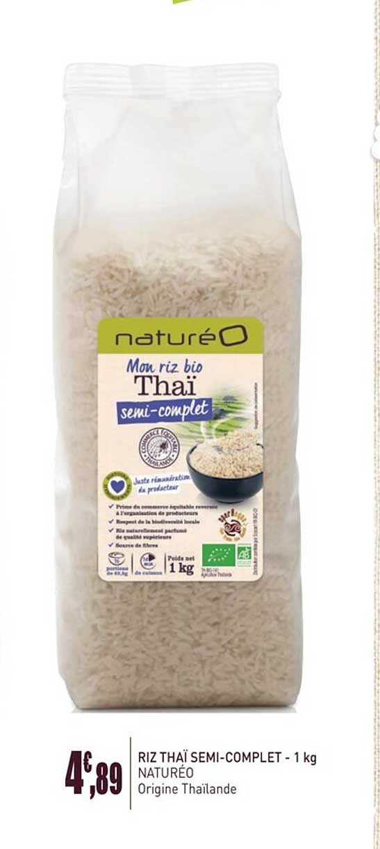 riz thaï semi complet