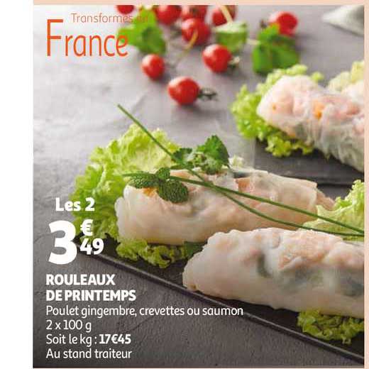 Rouleaux De Printemps