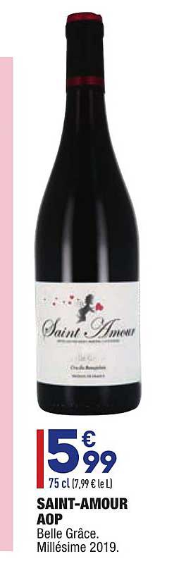 saint-amour aop belle grâce