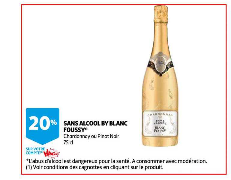 sans alcool by blanc foussy chardonnay ou pinot noir