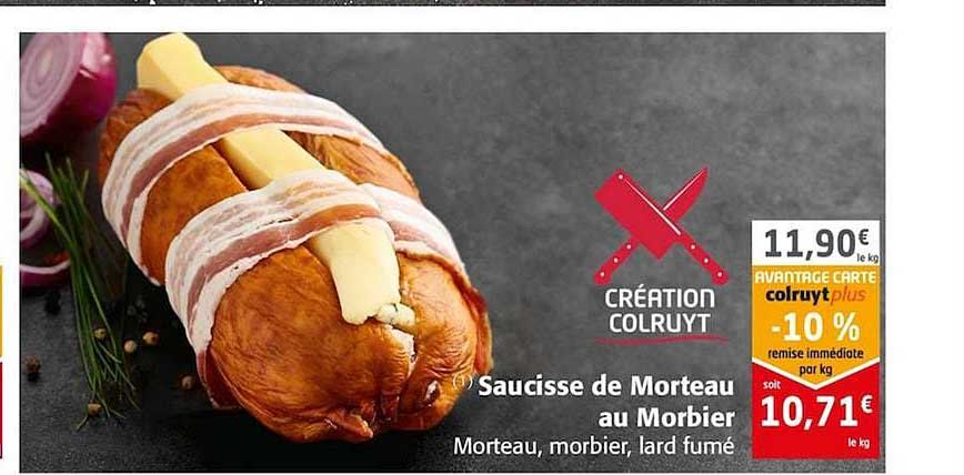 Saucisse De Morteau Au Morbier