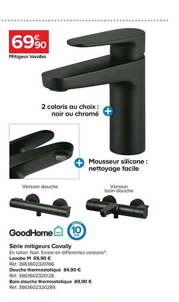 série mitigeurs cavally