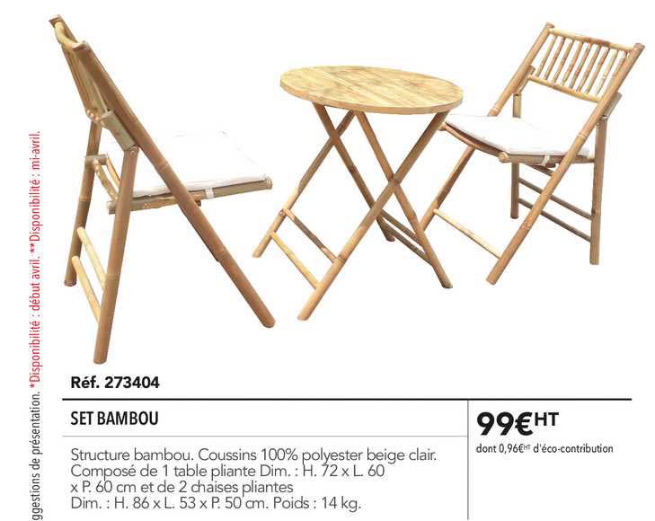 Set Bambou