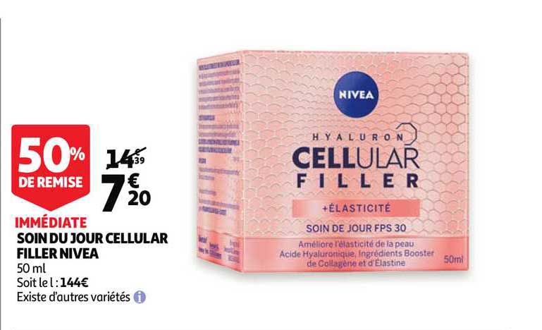 soin du jour cellular filler nivea