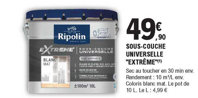 sous-couche universelle "extrême" ripolin
