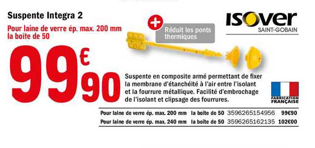 suspente integra 2 isover