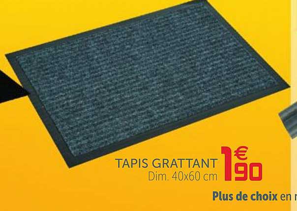 tapis grattant
