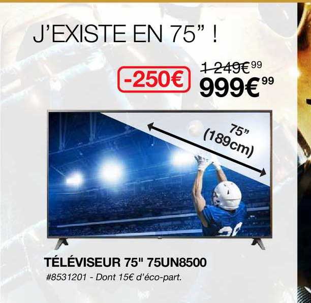 Téléviseur 75" 75un8500