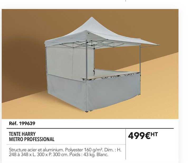 tente harry metro professional