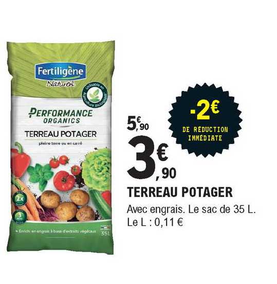 Terreau Potager Fertiligène