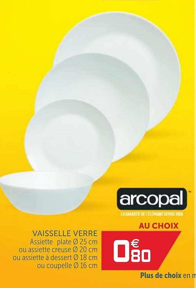Vaisselle Verre Arcopal