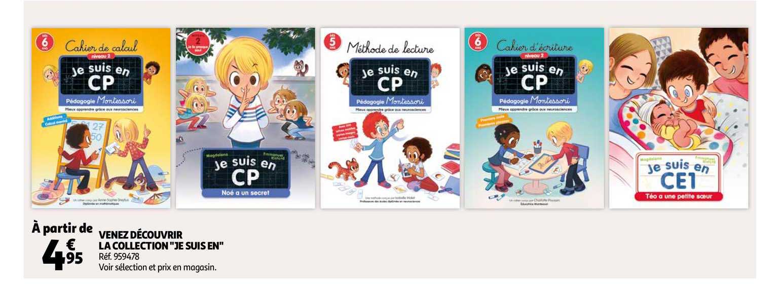 venez découvrir la collection "je suis en"