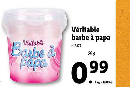 véritable barbe à papa