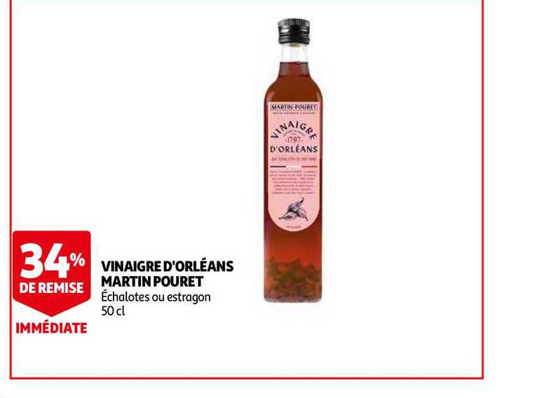 vinaigre d'orléans martin pouret