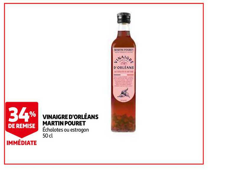 vinaigre d'orléans martin pouret