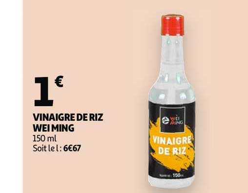 vinaigre de riz wei ming