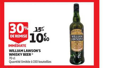 william lawson's whisky beer