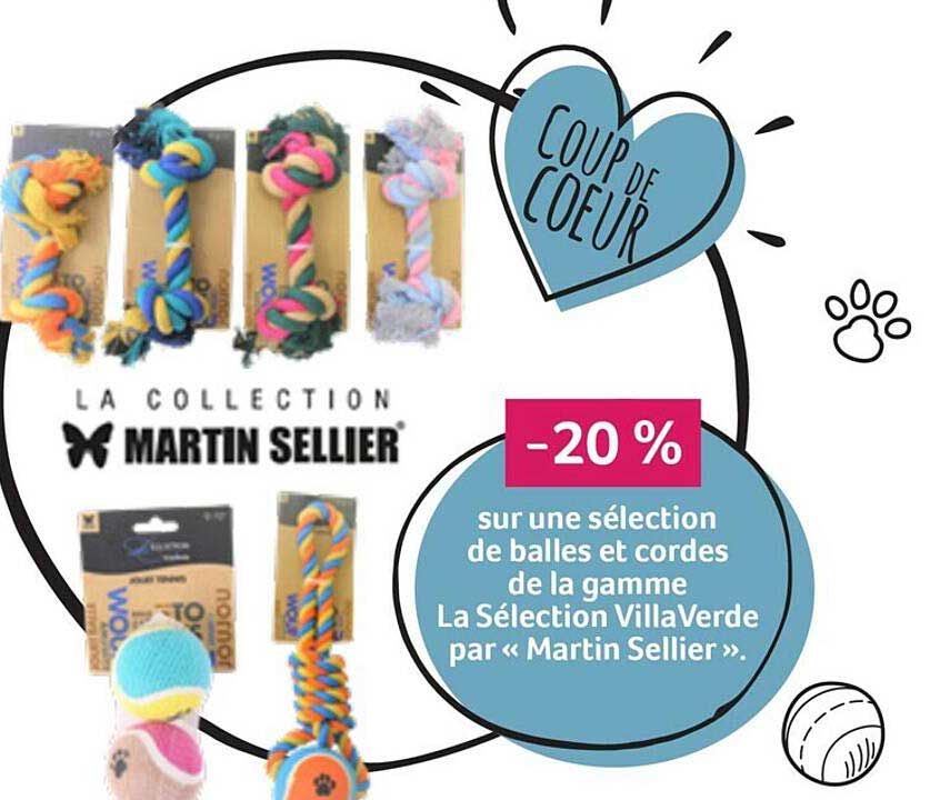 balles et cordes de la gamme la sélection villaVerde par "martin sellier"