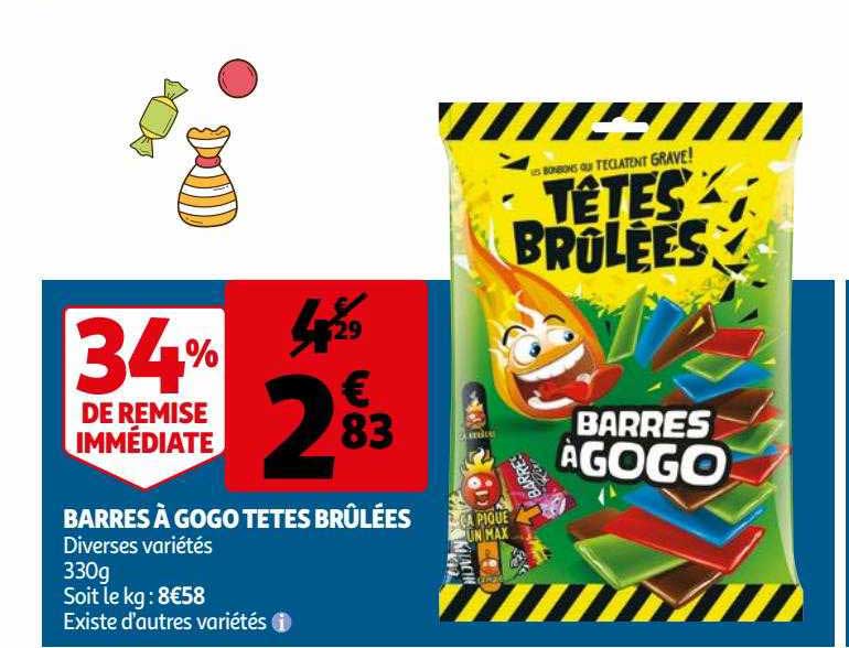 barres à gogo têtes brûlées