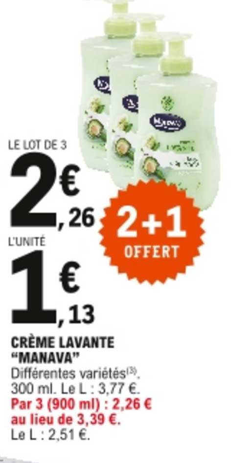 crème lavante "manava"
