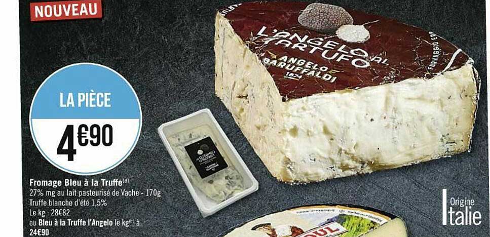 Fromage Bleu à La Truffe