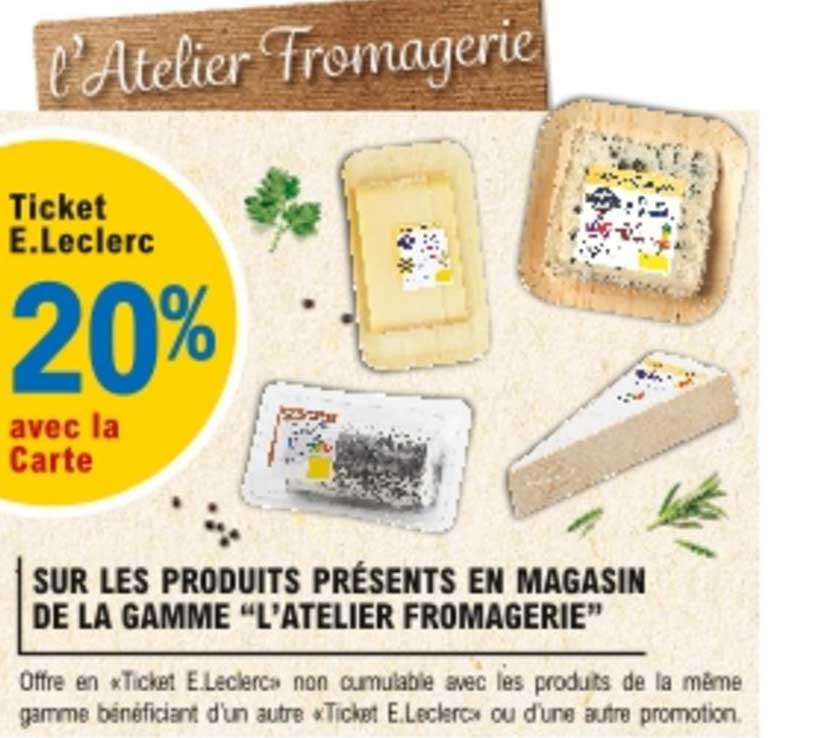 la gamme "l'atelier fromagerie"