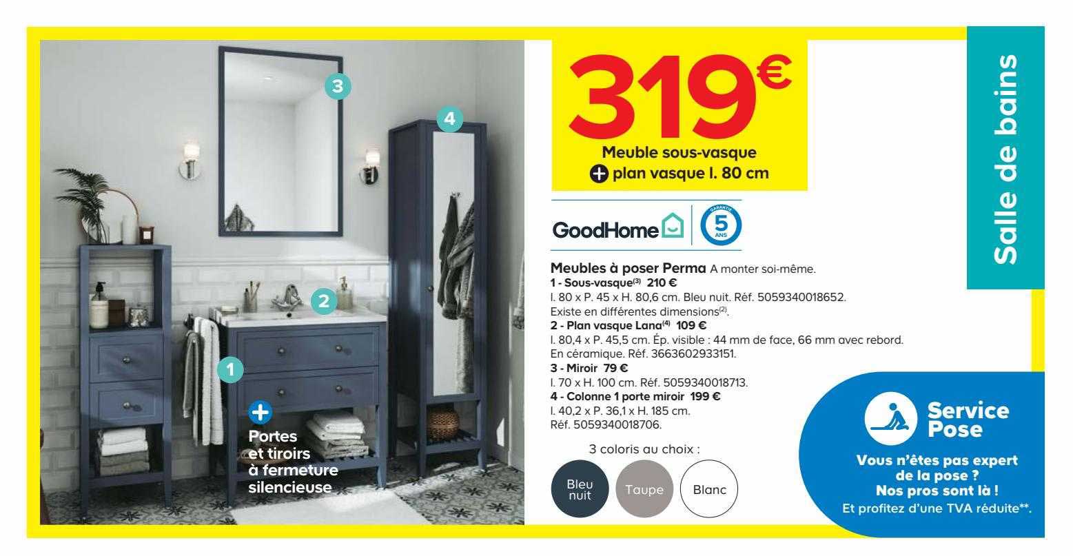 meubles à poser perma goodHome