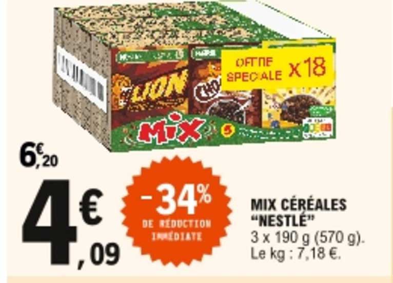 Mix Céréales "nestlé"