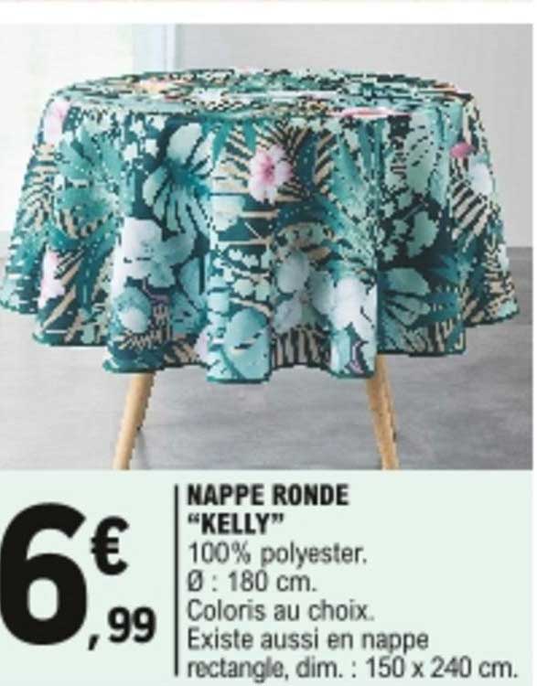 nappe ronde "kelly"