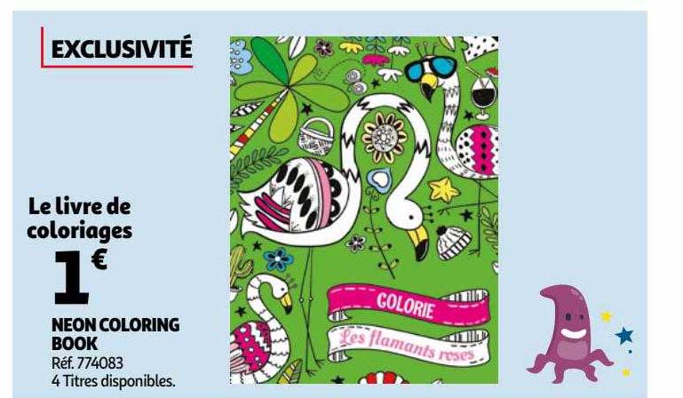 néon coloring book