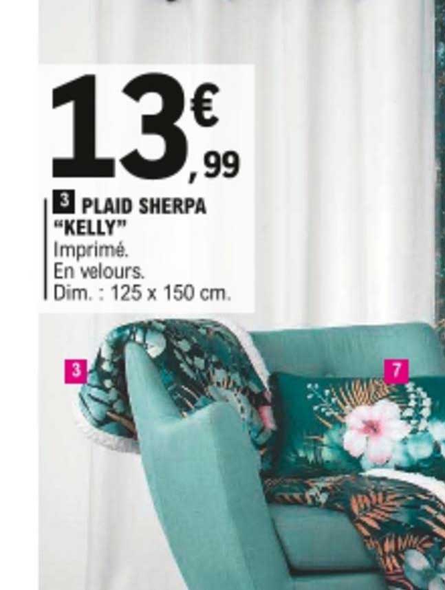 plaid sherpa "kelly"