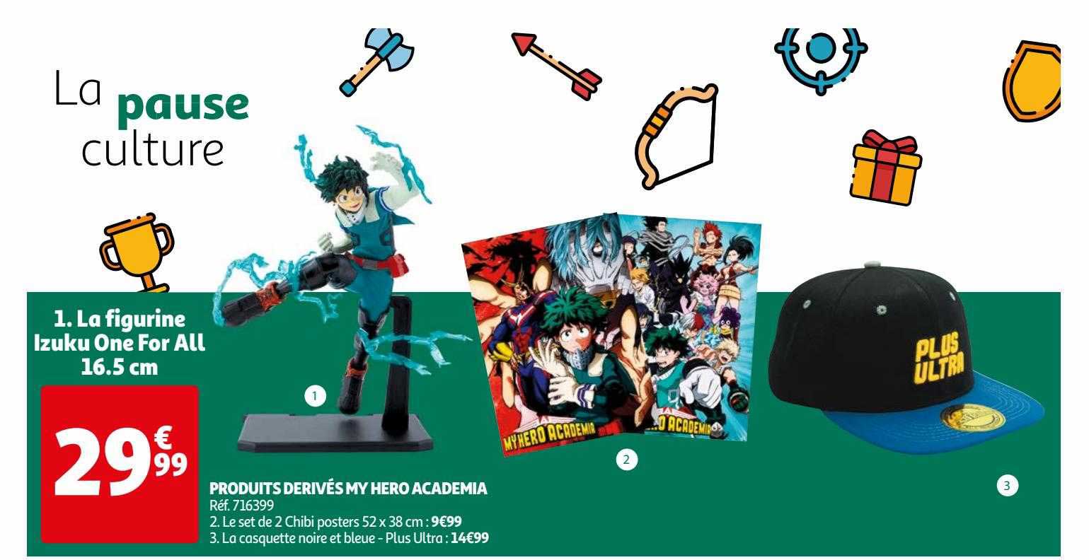 produits dérivés my hero academia