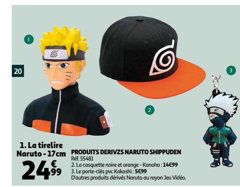 produits derivzs naturo shippuden