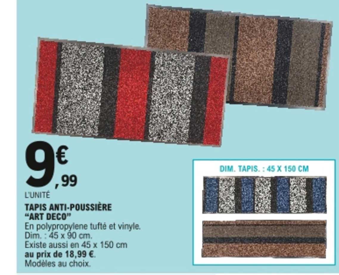 Tapis Anti-poussière "art Déco"