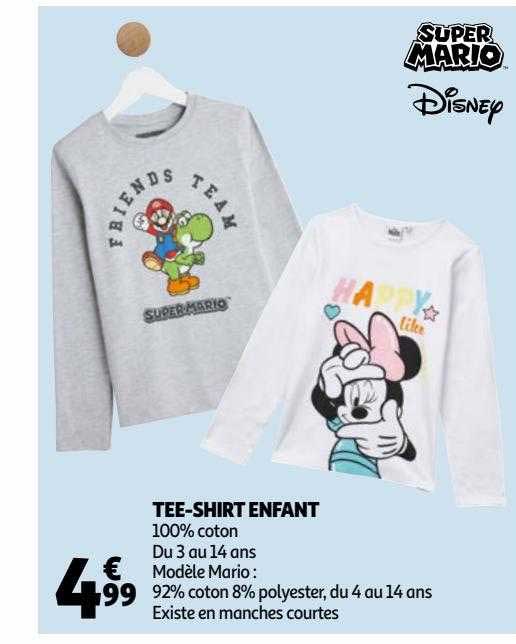 tee-shirt enfant