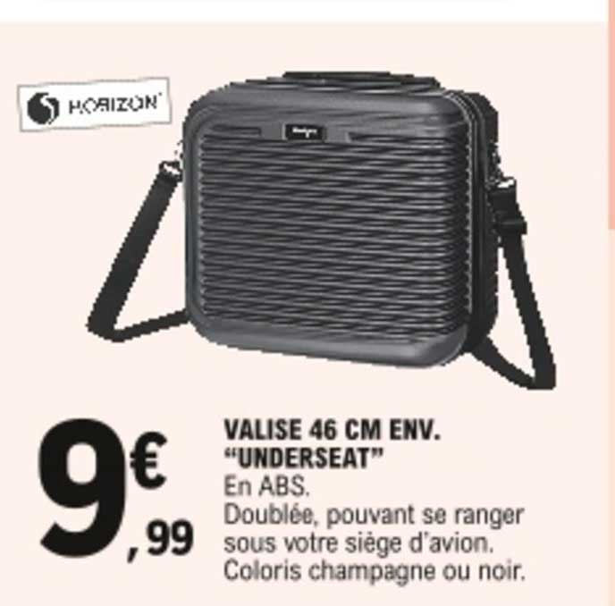 valise 46 cm env. "underseat"
