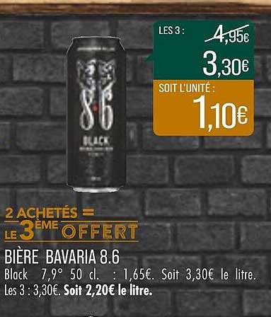 bière bavaria 8.6
